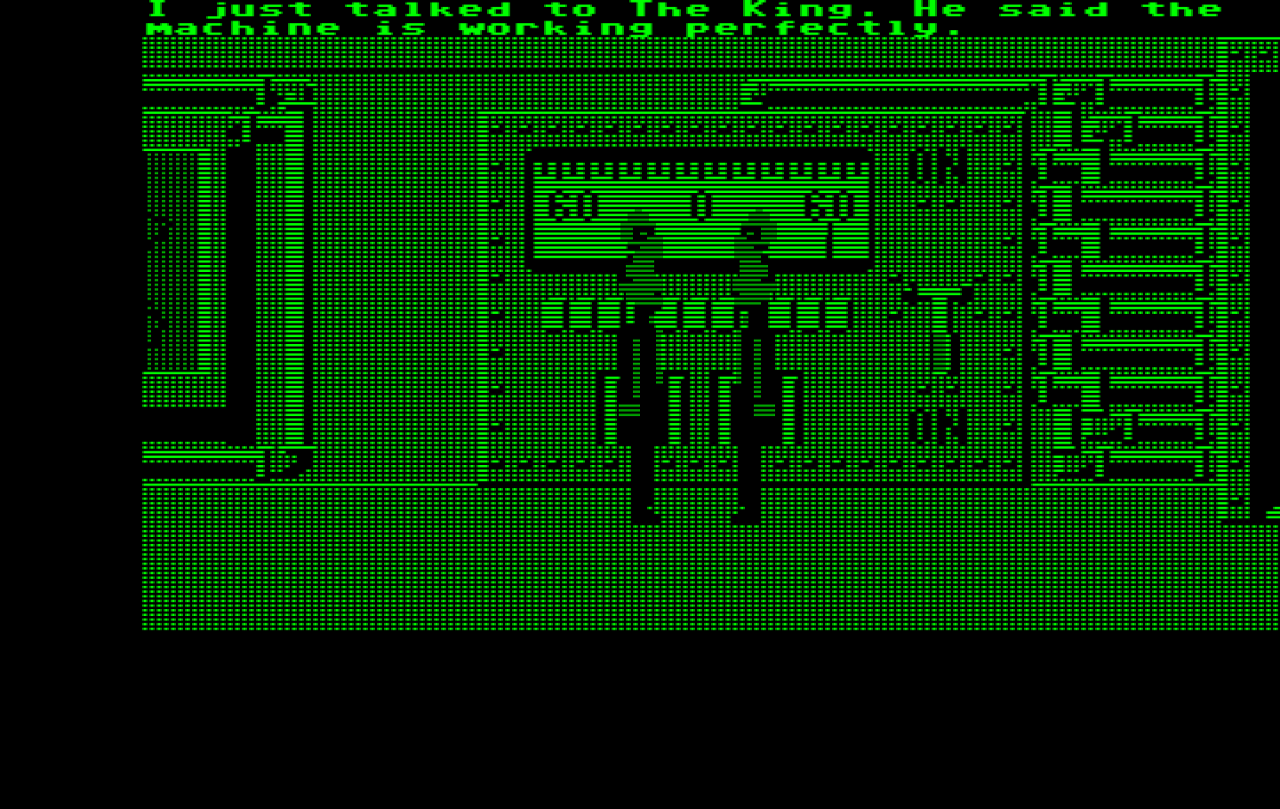 Zak McKracken and the Alien Mindbenders IBM PC/Compatibles Screenshot: Cut scenes show what is going on elsewhere in the game.