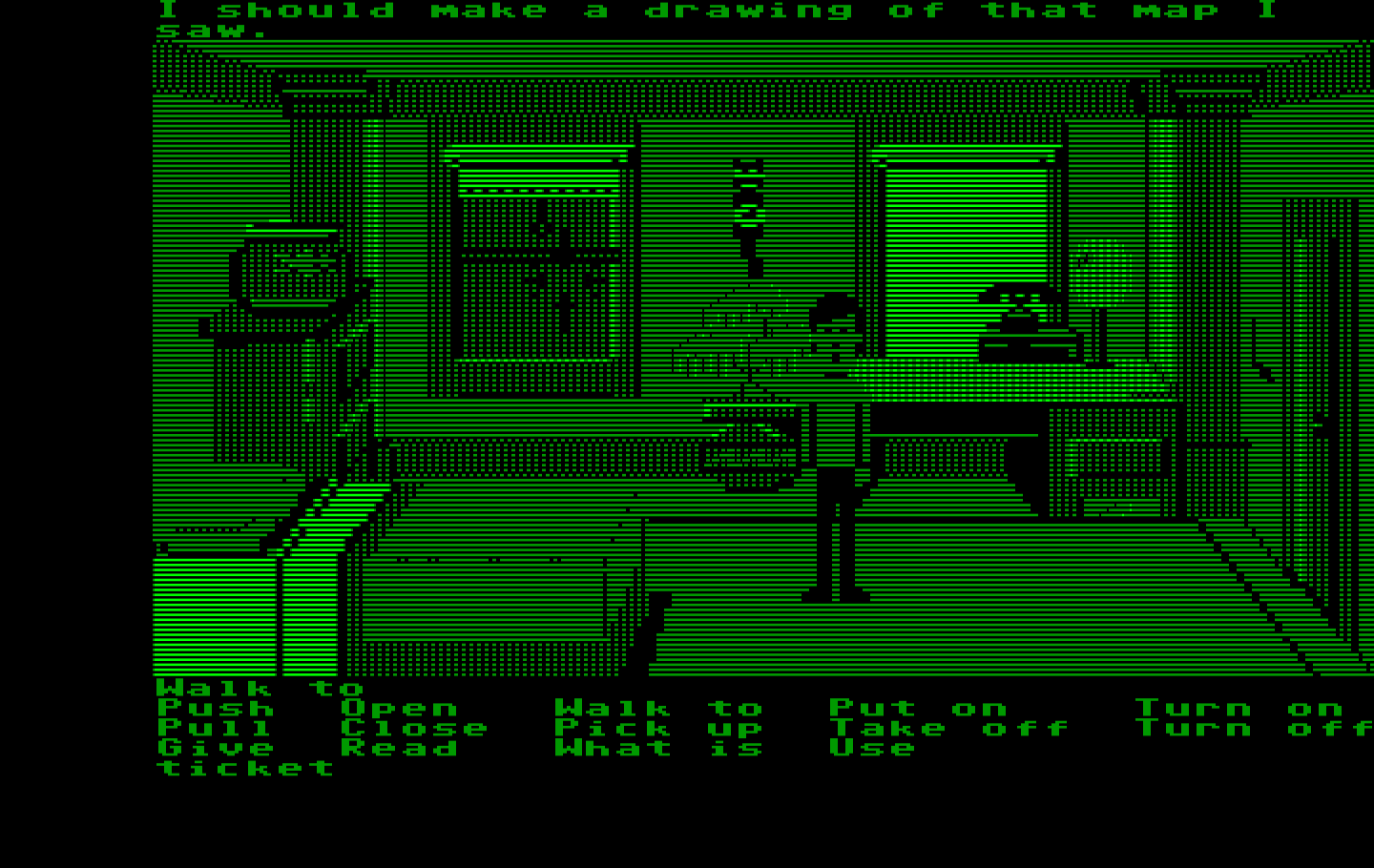 Zak McKracken and the Alien Mindbenders IBM PC/Compatibles Screenshot: The game starts here...