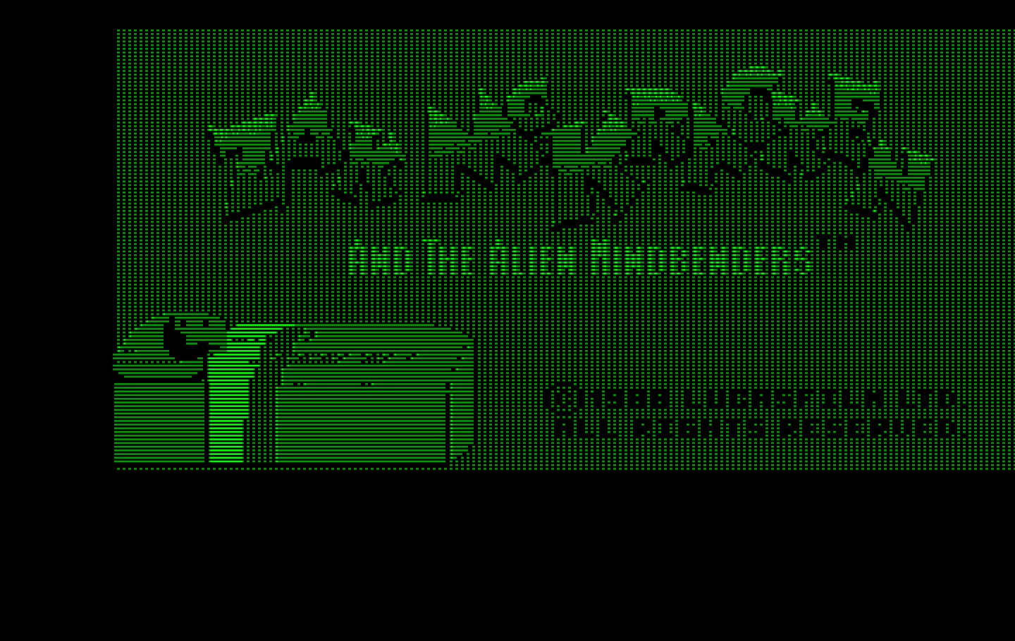 Zak McKracken and the Alien Mindbenders IBM PC/Compatibles Screenshot: Title screen.