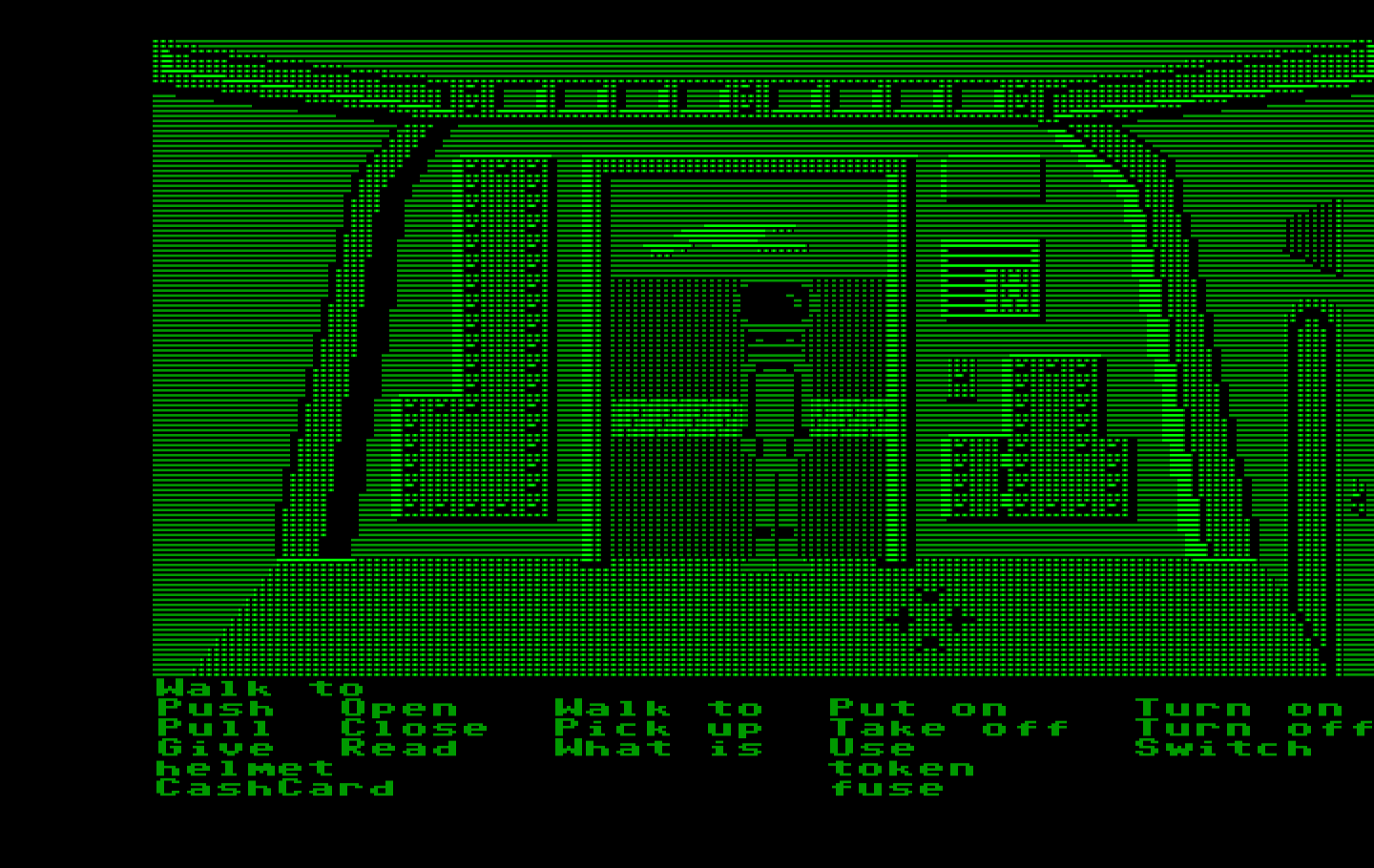 Zak McKracken and the Alien Mindbenders IBM PC/Compatibles Screenshot: Meanwhile, on Mars...