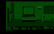 Zak McKracken and the Alien Mindbenders for IBM PC/Compatibles - Zak's living room has a really large T.V.!