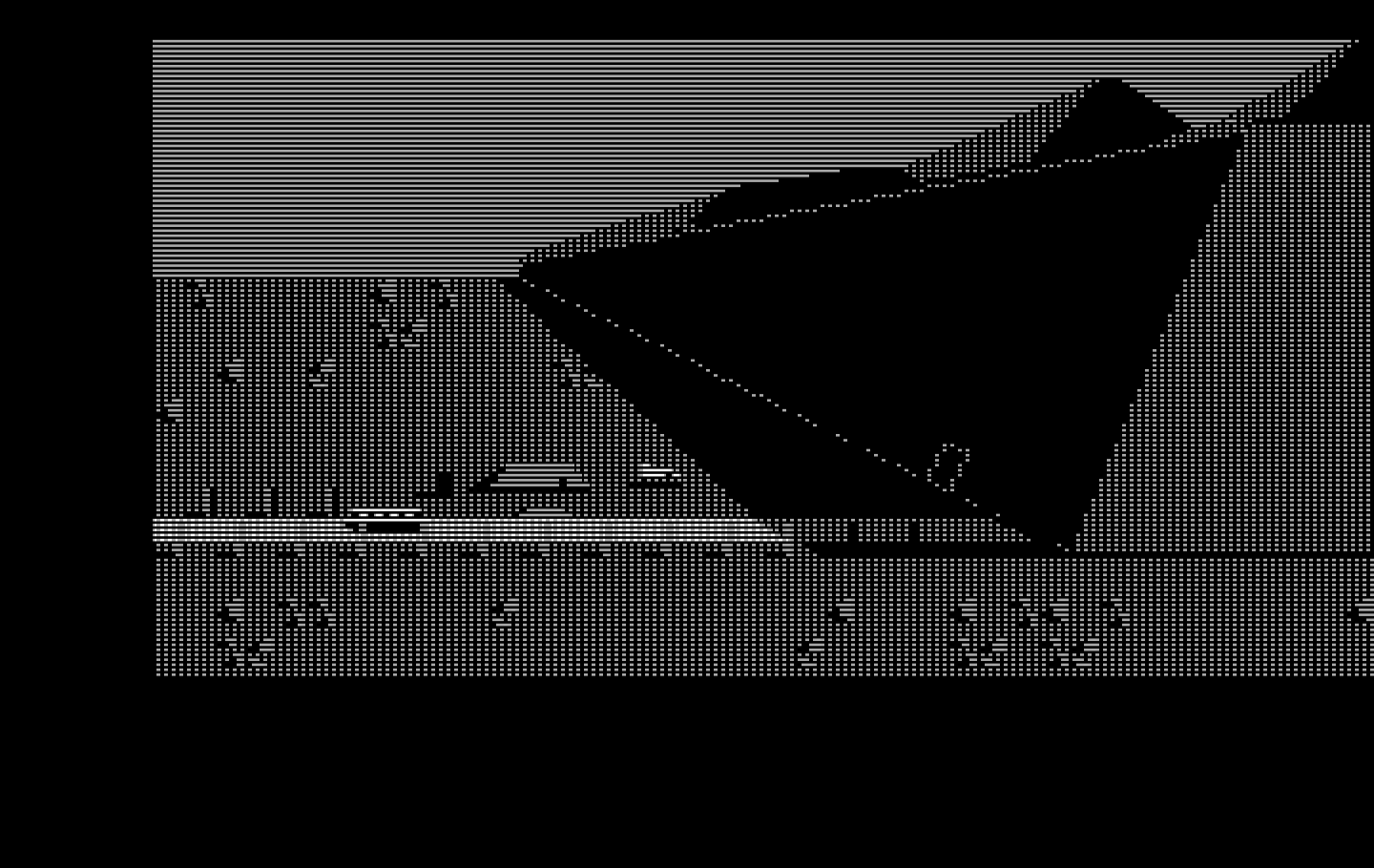 Zak McKracken and the Alien Mindbenders IBM PC/Compatibles Screenshot: The giant alien temple on mars.