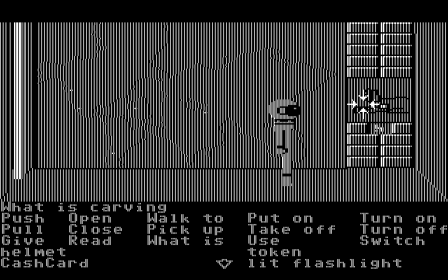 Zak McKracken and the Alien Mindbenders IBM PC/Compatibles Screenshot: I found a map room...this could be useful!