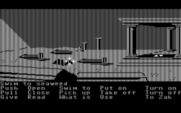 Zak McKracken and the Alien Mindbenders for IBM PC/Compatibles - Swimming to the ocean floor as a dolphin...