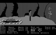Zak McKracken and the Alien Mindbenders for IBM PC/Compatibles - Exploring a cave...what are these strange markings?