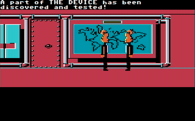 Zak McKracken and the Alien Mindbenders IBM PC/Compatibles Screenshot: The device has been activated!