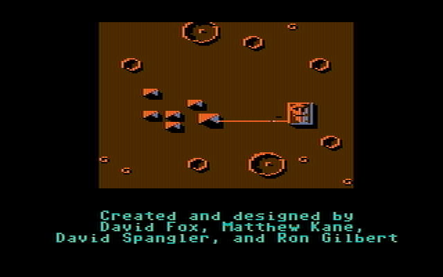 Zak McKracken and the Alien Mindbenders IBM PC/Compatibles Screenshot: One of several credits screens in the opening.