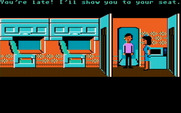 Zak McKracken and the Alien Mindbenders for IBM PC/Compatibles - Boarding the plane...