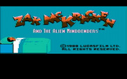 Zak McKracken and the Alien Mindbenders for IBM PC/Compatibles - Title screen.