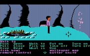 Zak McKracken and the Alien Mindbenders for IBM PC/Compatibles - In a cave; what are these strange markings?