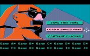Zak McKracken and the Alien Mindbenders for IBM PC/Compatibles - The load/save screen.
