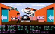 Zak McKracken and the Alien Mindbenders for IBM PC/Compatibles - Arriving at my next destination...