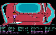 Zak McKracken and the Alien Mindbenders for IBM PC/Compatibles - Meanwhile, Zak explores a cave.