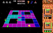 Zoom! for IBM PC/Compatibles - Filling spaces with different colors.