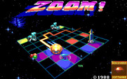 Zoom! for IBM PC/Compatibles - Title screen.