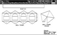 Hometown, U.S.A. for IBM PC/Compatibles - Some church pieces.