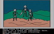 Hi-Res Adventure #4: Ulysses and the Golden Fleece for IBM PC/Compatibles - Some deadly skeletons!