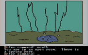 Hi-Res Adventure #4: Ulysses and the Golden Fleece for IBM PC/Compatibles - There's a spring here...a good opportunity to get some water!