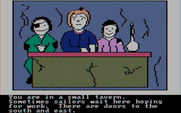 Hi-Res Adventure #4: Ulysses and the Golden Fleece for IBM PC/Compatibles - I'll want to get a crew before I set sail.