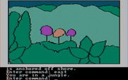Hi-Res Adventure #4: Ulysses and the Golden Fleece for IBM PC/Compatibles - I'm in a jungle now.
