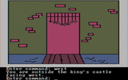 Hi-Res Adventure #4: Ulysses and the Golden Fleece for IBM PC/Compatibles - The castle entrance.