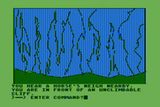 Hi-Res Adventure #4: Ulysses and the Golden Fleece for Atari 8-bit - An unclimbable cliff!