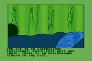 Hi-Res Adventure #4: Ulysses and the Golden Fleece for Atari 8-bit - An underground passageway...