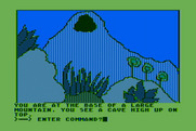 Hi-Res Adventure #4: Ulysses and the Golden Fleece for Atari 8-bit - At the base of a large mountain.