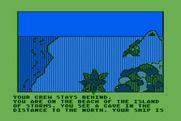 Hi-Res Adventure #4: Ulysses and the Golden Fleece for Atari 8-bit - On the beach of the island...