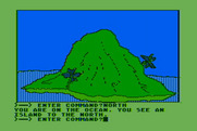 Hi-Res Adventure #4: Ulysses and the Golden Fleece for Atari 8-bit - Another island is to the north...