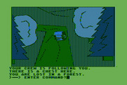 Hi-Res Adventure #4: Ulysses and the Golden Fleece for Atari 8-bit - Someone left a chest in the forest...Maybe I should open it...