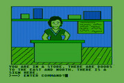 Hi-Res Adventure #4: Ulysses and the Golden Fleece for Atari 8-bit - Before heading out on my journey I should buy some stuff...