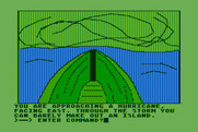 Hi-Res Adventure #4: Ulysses and the Golden Fleece for Atari 8-bit - Approaching a hurricane...
