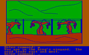 Hi-Res Adventure #4: Ulysses and the Golden Fleece for IBM PC/Compatibles - The king's vinyard.