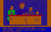 Hi-Res Adventure #4: Ulysses and the Golden Fleece for IBM PC/Compatibles - A small tavern.