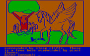 Hi-Res Adventure #4: Ulysses and the Golden Fleece for IBM PC/Compatibles - Pegasis is trapped!