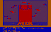 Hi-Res Adventure #4: Ulysses and the Golden Fleece for IBM PC/Compatibles - Outside the castle.