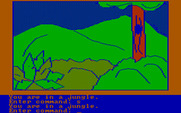 Hi-Res Adventure #4: Ulysses and the Golden Fleece for IBM PC/Compatibles - Always worth looking into holes in trees...