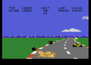 Pole Position II for Atari 7800 - I crashed into another car.