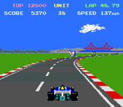 Pole Position II for Arcade - No cars in sight, I need to speed up!