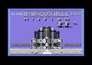 Impossible Mission II for Commodore 64 - Title screen.