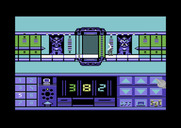 Impossible Mission II for Commodore 64 - Attempting to enter the code to reach the next tower.