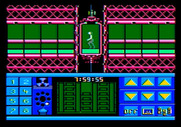 Impossible Mission II for Apple II - Game start.