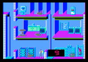 Impossible Mission II for Apple II - I found a clue!