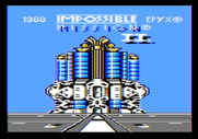 Impossible Mission II for Apple II - Title screen.