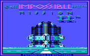 Impossible Mission II for IBM PC/Compatibles - Title screen.
