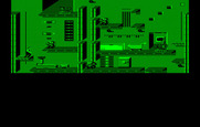Impossible Mission II for IBM PC/Compatibles - Some platforms move horizontally or vertically to help you reach new locations.