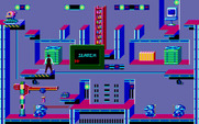 Impossible Mission II for Amiga - Searching for a clue...