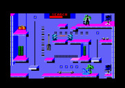 Impossible Mission II for Amstrad CPC - Searching for an item...