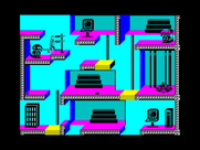 Impossible Mission II for ZX Spectrum - I was zapped by a robot!
